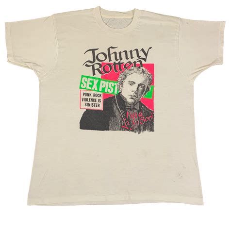 Vintage Johnny Rotten Sex Pistols T Shirt Jointcustodydc