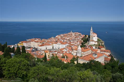 Download Wallpaper Piran Istria Slovenia Free Desktop Wallpaper In