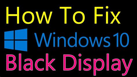 How To Fix Windows 10 Background Is Turned Off Black Dull Display Youtube