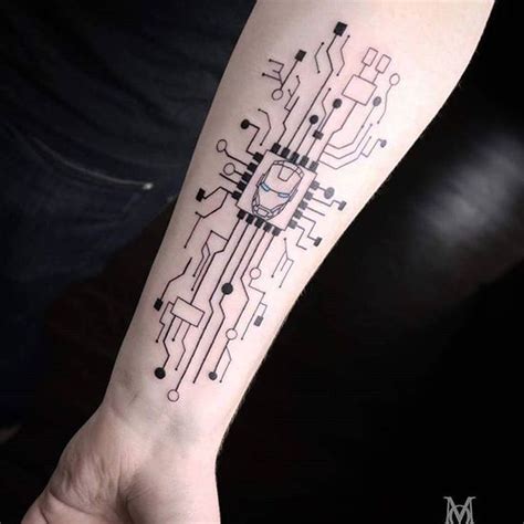 Electronics Tattoo