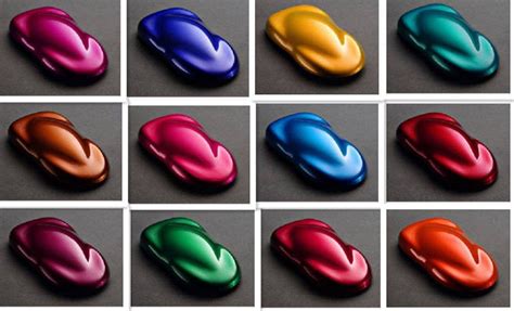 Candy Paint Colors Chart For Cars Site Article