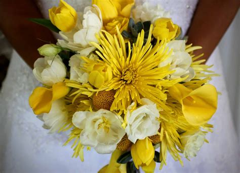 Navy blue rose yellow sunflower bridal wedding bouquet & accessories. Yellow bridal bouquet by www.eliteeventstoledo.com ...
