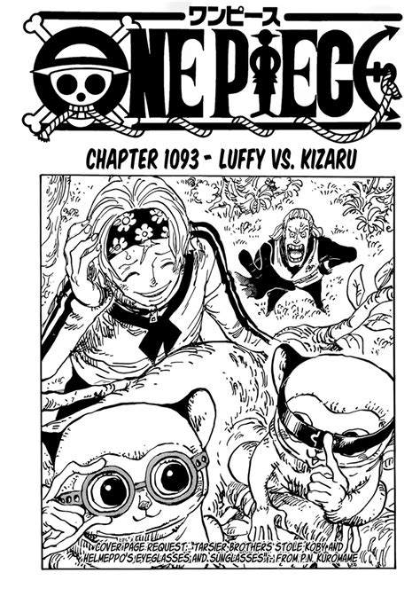 One Piece Chapter 1093 Manga Series