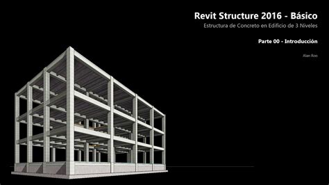 revit structure  estructura de concreto