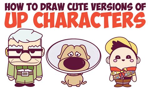 How To Draw Up Characters Cute Chibi Kawaii In Easy Steps For Kids