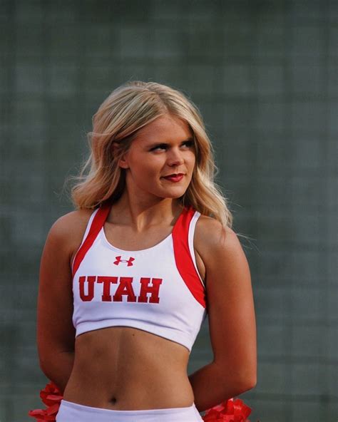 PAC Cheerleader College Cheerleader For University Of Utah Hot Cheerleaders Cute