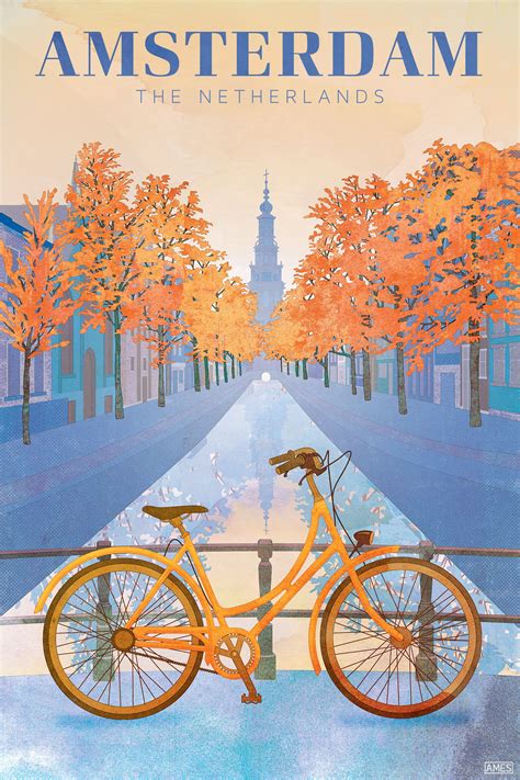 amsterdam travel poster etsy travel posters art deco vintage travel posters travel posters