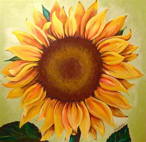 Sunburst 2013 Acrylic Painting By Tiffany Budd Watercolor Flower