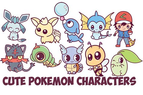 Images Of Easy Pokemon To Draw Cute