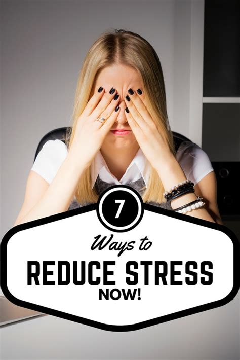 7 Ways To Reduce Stress Now Penny Gibbs