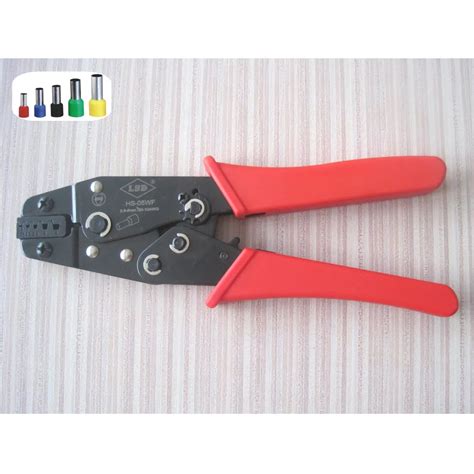 Hand Ratcheting Crimping Tool Plier For Crimping Cord End Terminals HS