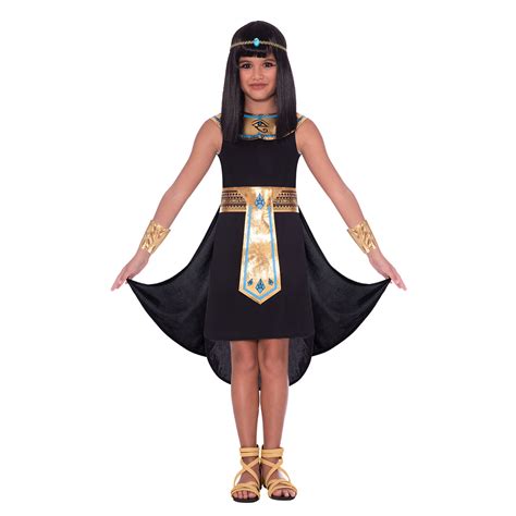 Egyptian Pharaoh Girl Costume Age 6 8 Years 1 Pc Amscan International