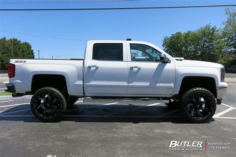 Chevrolet Silverado With 22in Grid Offroad Gd1 Wheels Exclusively From