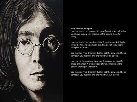 John Lennon Imagine Imagine Theres
