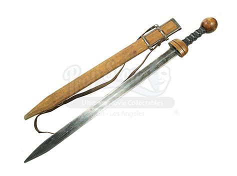 Metal Roman Cavalry Sword And Scabbard Sword The Razors Edge Movie Props