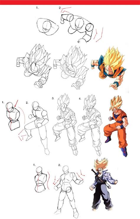 Lista 95 Imagen Como Dibujar A Goku Paso A Paso Actualizar