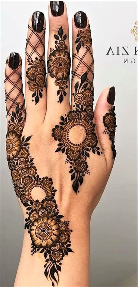 Newest And Easy Diy Mehndi Designs For Eid 2021 Glossnglitters