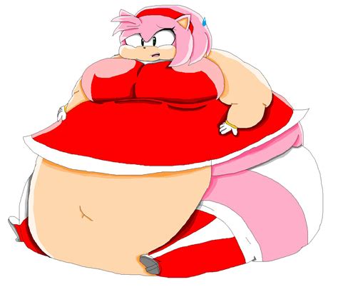 Amy Rose Inflation By Hryfd On Deviantart