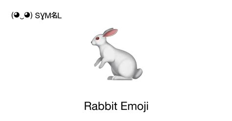 🐇 Rabbit Emoji 📖 Emoji Meaning Copy And 📋 Paste ‿ Symbl