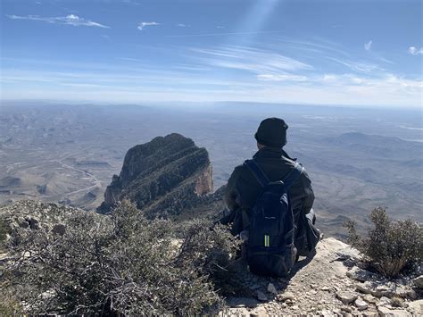 My First 8ker On Guadalupe Peak At Guadalupe Mountains National Park