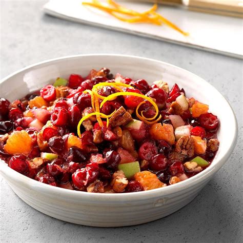 I adapted it from a recipe from california walnuts, which i will be demonstrating on the hallmark tv. Fresh Cranberry Relish Recipe | Taste of Home