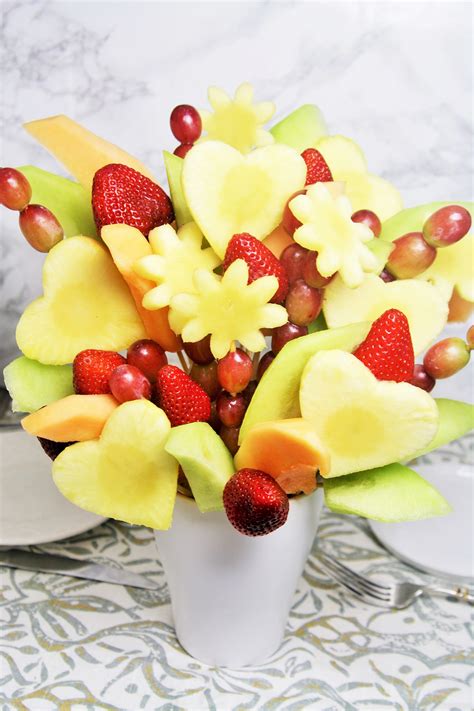 DIY Fruit Bouquet - The Tasty Bite
