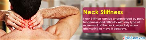 Neck Stiffness Treatment Home Remedies Exercises Causes
