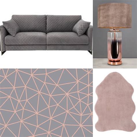 Grey And Rose Gold Living Room Accessories Bmp News
