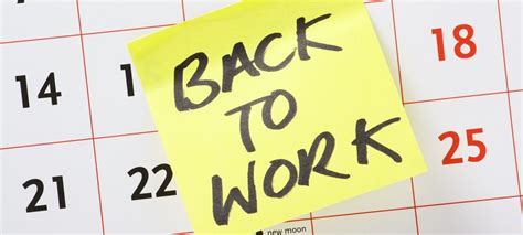 Preparing Employees To Return To Work Rhsb