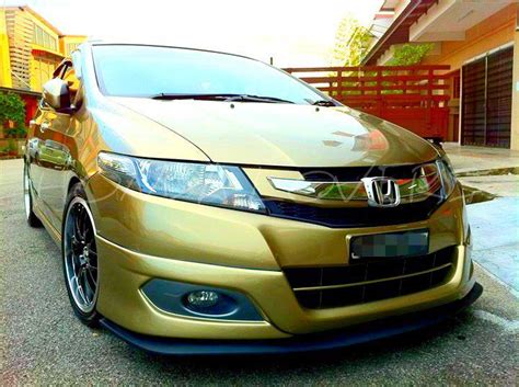 The subcompact sedan now comes available with a turbocharged engine. Golden Honda City Modified ~ Modified Cars And Auto Parts