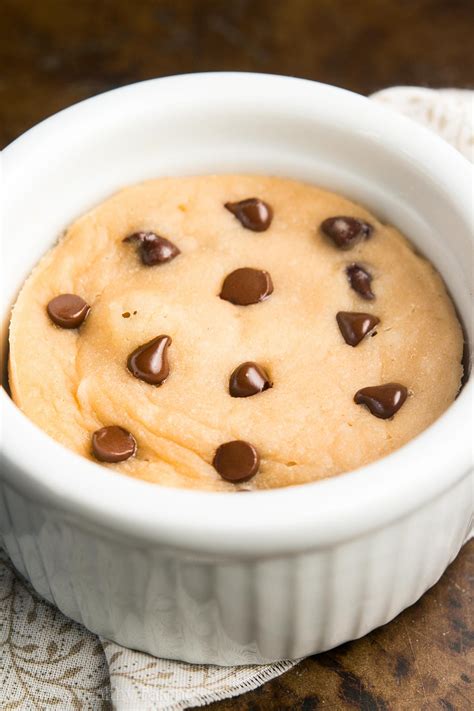 Everyone needs a classic chocolate chip cookie recipe in their repertoire, and this is mine. Skinny Single-Serving Chocolate Chip Mug Cake {Recipe Video!} | Amy's Healthy Baking