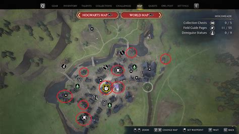 All Hogsmeade Demiguise Statue Locations In Hogwarts Legacy Dot Esports