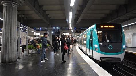 Métro De Paris Gare De Lest Youtube