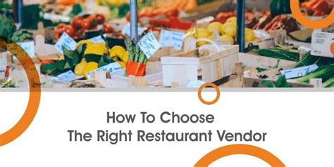 How To Choose The Right Restaurant Vendor Kamaxi College Of Culinary Art