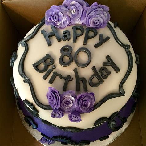 80th Birthday Cake Cake Birthday Cake Cupcake Cakes