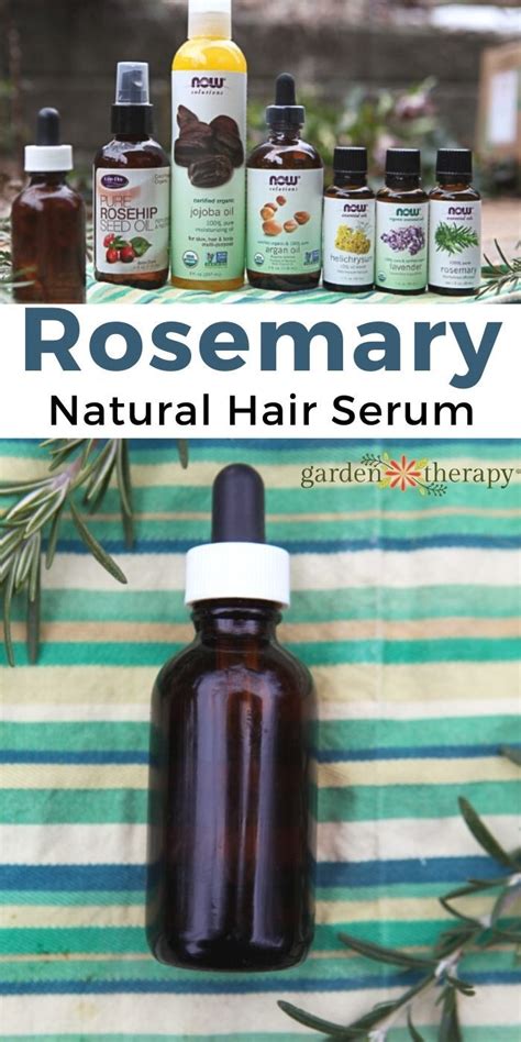 Nourishing And Natural Hair Serum Recipe With Rosemary And Jojoba Artofit