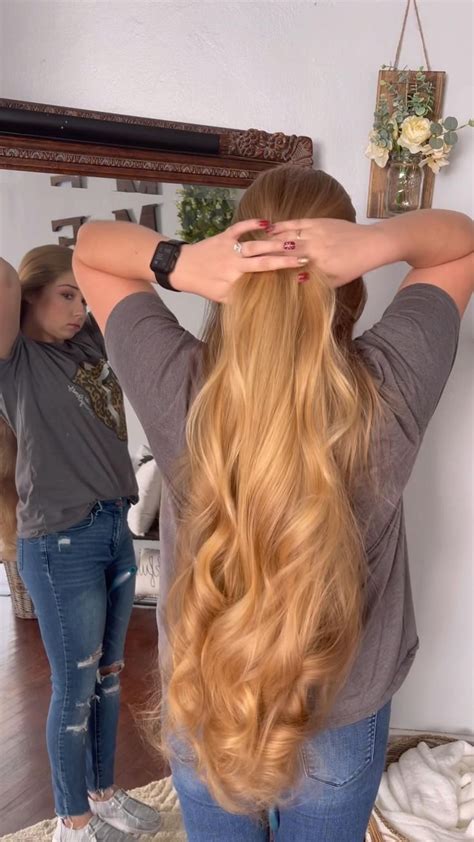 Fastest Way To Curl Long Thick Hair In 2023 Long Hair Styles Hair
