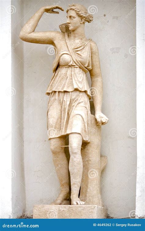 Sculpture Aphrodite Ancient Greek Mythology Stock Photo Image Of