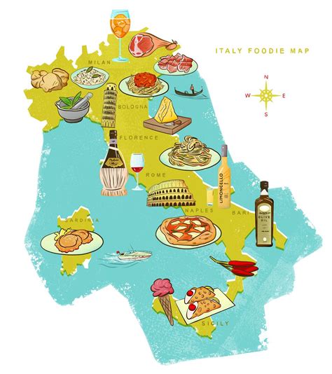 Italy Food Map 16 Italian Foods And Drinks You Have To Try Italy