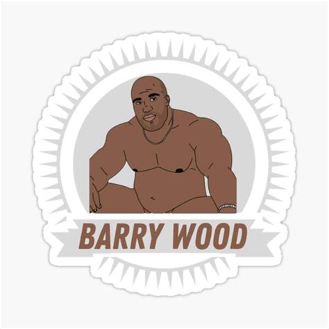 Barry Wood Bobblehead Barry Wood Meme Sticker For Sale By