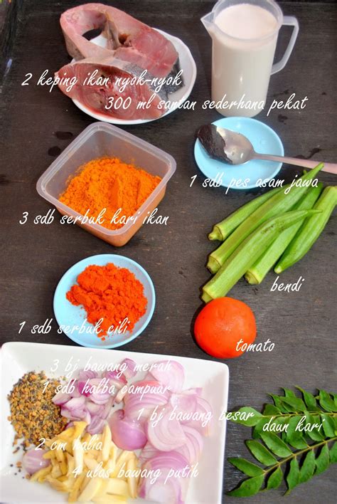 Salah satu kuliner khas bandung ini yaitu nasi. ummizzkitchen: Kari Ikan Nyok-Nyok