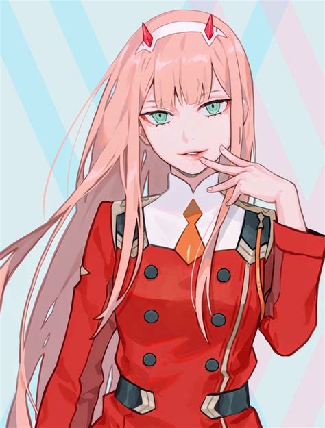 Zero Two Wallpaper Iphone Cute Desktop Wallpaper Anime Girl Robot