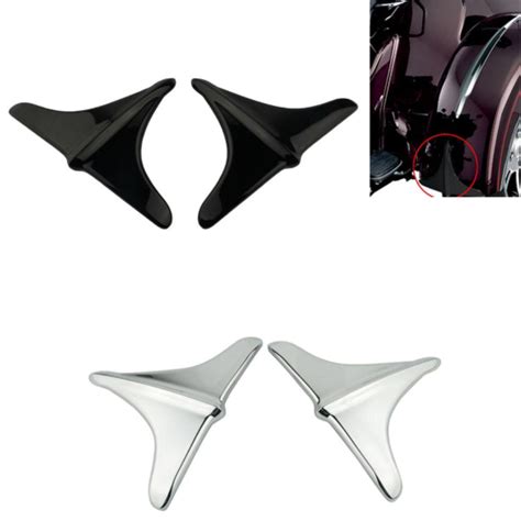 Motorcycle Rear Fender Accents Leading Front Edge Trim Set For Harley