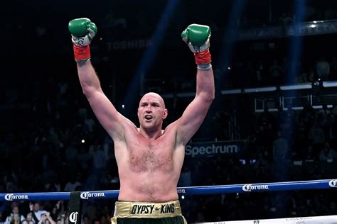 Was growing up, old videos played of greats such as muhammad ali and mike tyson. Tyson Fury stops Tom Schwarz in the second round - FIGHTMAG