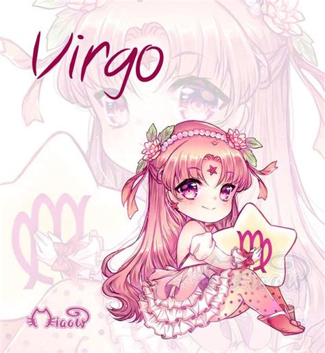 Zodiac Sign Virgo By Miaowx3 On Deviantart Anime Zodiac Zodiac Signs
