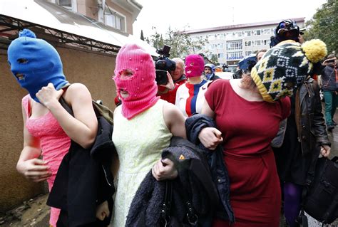 Members Of Pussy Riot Attacked By Cossacks In Sochi With Whips And