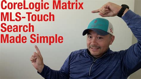 How To Use Corelogic Matrix Mls Touch App Quick Search Youtube