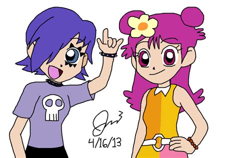 Ami And Yumi In Ppgz Style By Resotii On Deviantart
