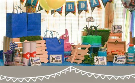 While three of those challenges are pretty straightforward and need no. How to Throw an Awesome Fortnite Birthday Party | Hunny I ...