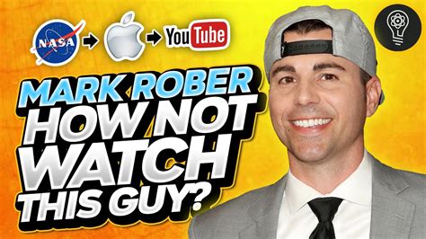 What Do You Love Mark Rober For The True Story Behind His Youtube Success Nasa Apple Youtube